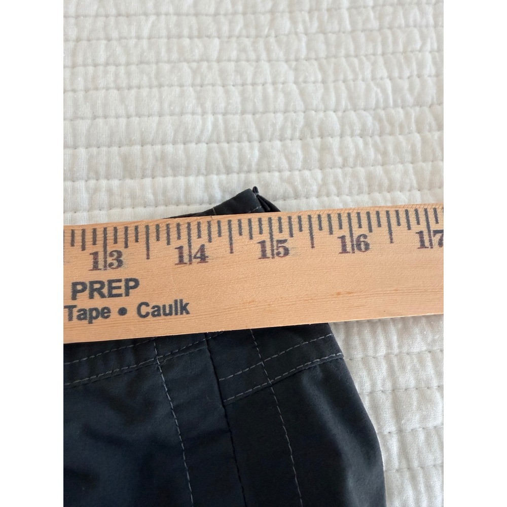 Kuhl Women Black Cargo Hiking Shorts Size 6 Charcoal Grey Outdoor Utility Travel - Picture 5 of 7